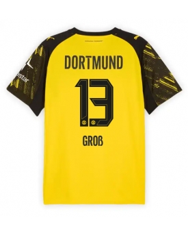 Billige Fotballdrakt Borussia Dortmund Pascal Gross #13 Replika Hjemmedrakt 2025-26 Kortermet Billige Fotballdrakt Borussia Dortmund Pascal Gross #13 Replika Hjemmedrakt 2025-26 Kortermet